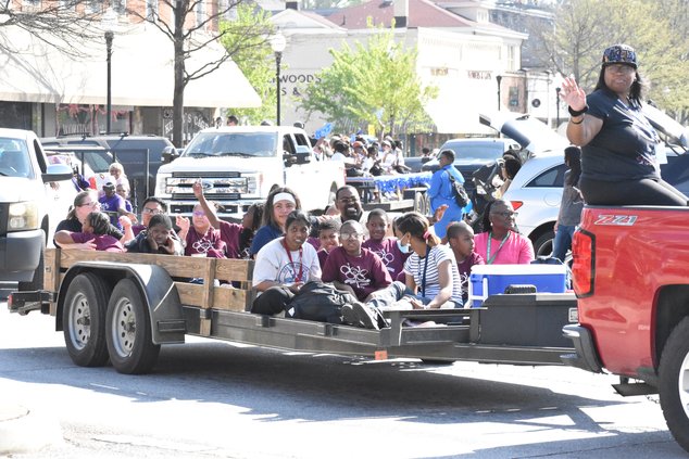 special olympics parade
