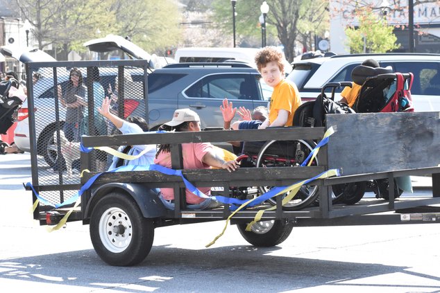 special olympics parade