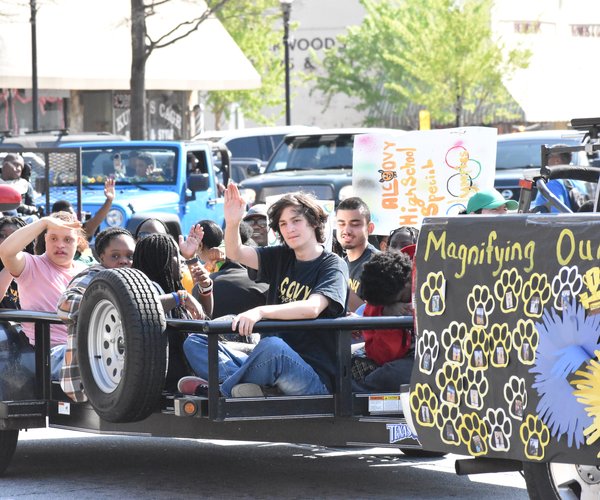 special olympics parade