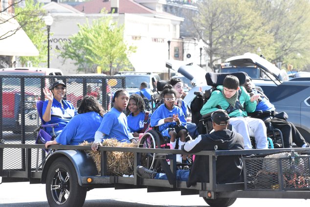 special olympics parade