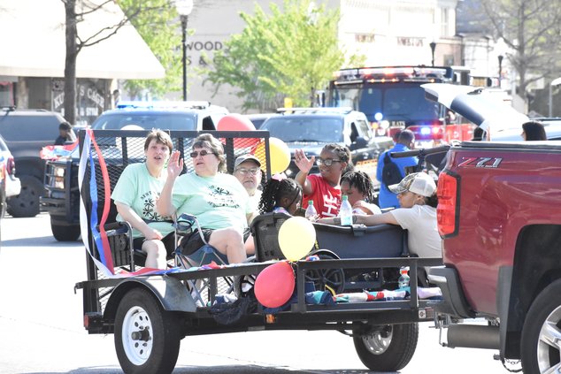 special olympics parade