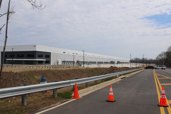 ICE detention center warehouse