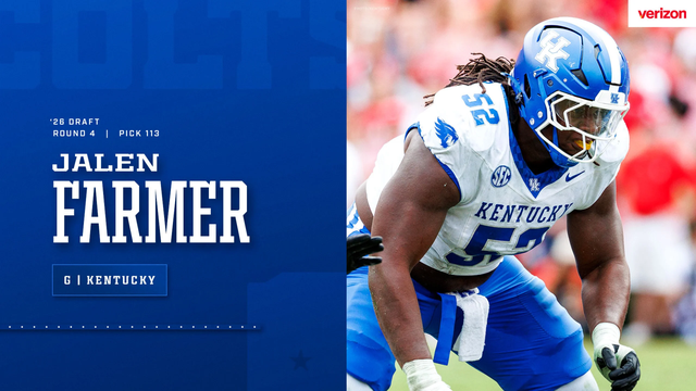 Eastside alum Jalen Farmer drafted by the Indianapolis Colts
