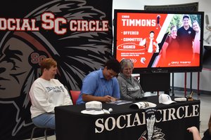 Chris Timmons Social Circle Golf Signing