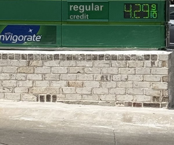 gas at $4.29/gallon