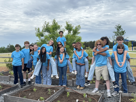 Peachtree Academy students serve community through garden project at Spring Hill Park