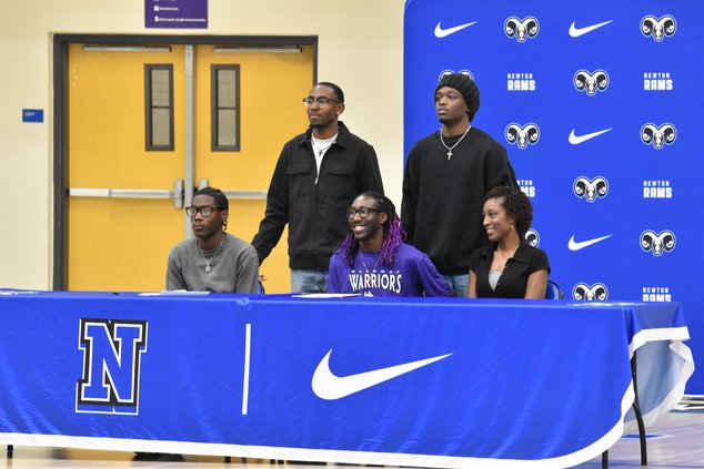 Wong and Snell signing, Newton T&F