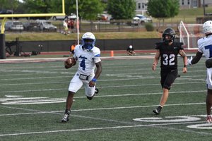 Newton Spring Football Scrimmage, Braylon Miller
