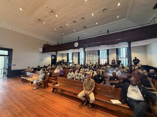 Dozens of deputies show up at BOC meeting due to ‘legitimate safety concerns,’ sheriff says